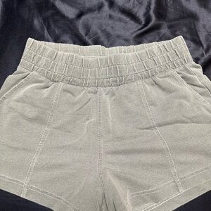 No Boundaries High Waist Gray Shorts